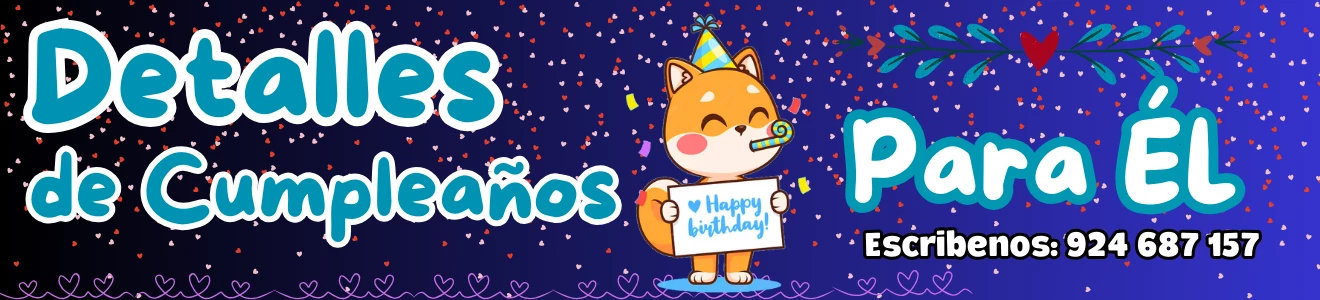 Cumple Él - Detalles